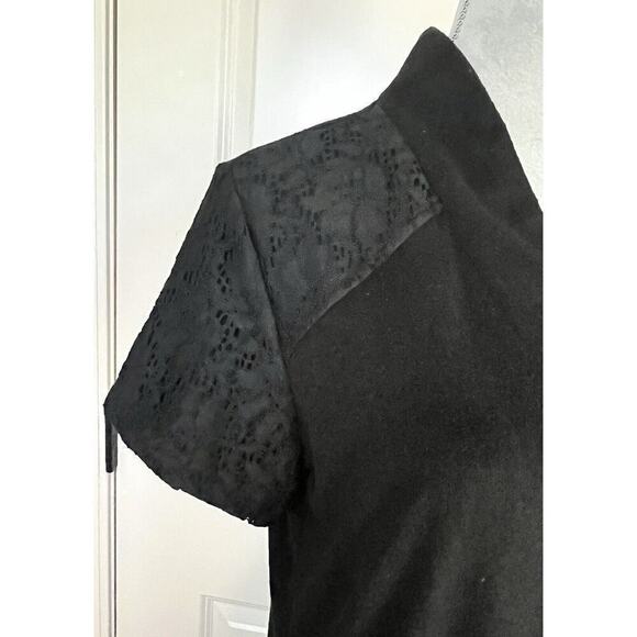 Womens Caftan Robe Long Short Sleeved Embroidered Lace Sleep Gown S Cottagecore - Picture 3 of 7